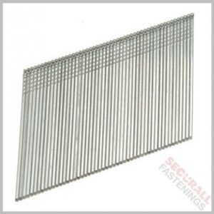 45mm 16 Gauge Angled Brad Nails 20 Degree Galv silver