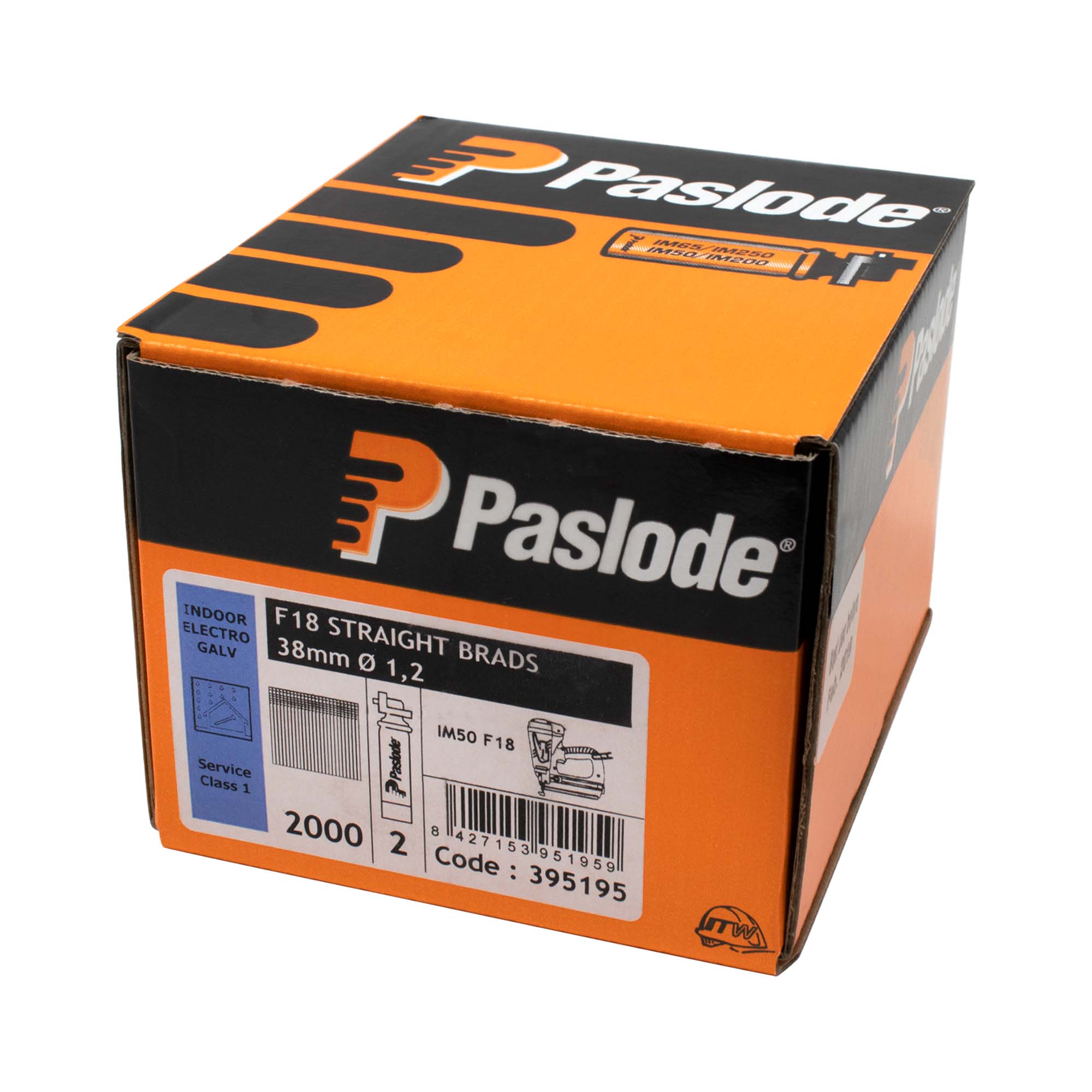 Paslode TIMCO PAS141259 Handy Pack Clous Anneau 63 X 2,8 Mm - Qualité Professionnelle Galvanisés