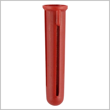 Red Plastic Wall Plugs (30mm)