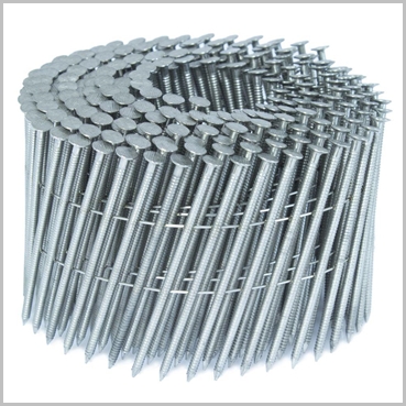 Stainless Steel Coil Nails Ringed Shanked