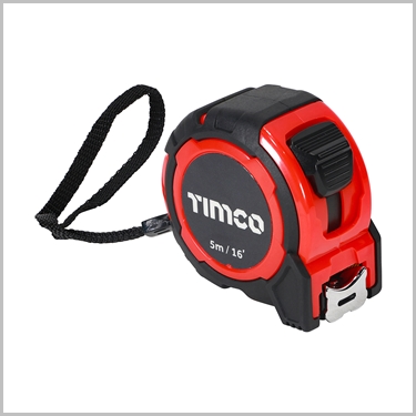 Tape Measure 5m/16ft x 25mm by Timco