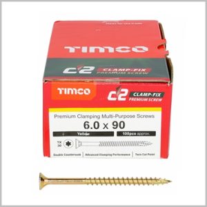 6 x 90mm Torx Woodscrews