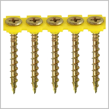 55mm Collated Wood Screws strips