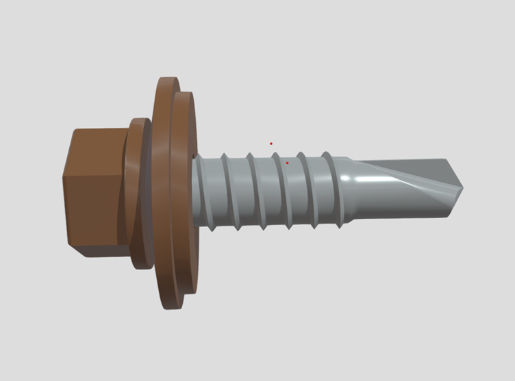 Brown Tek Screws 6.3 x 22mm