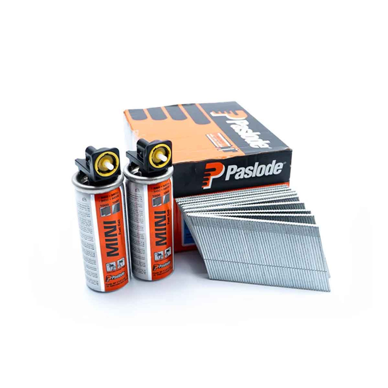 Paslode White Head Brad nails 16g angled 50mm