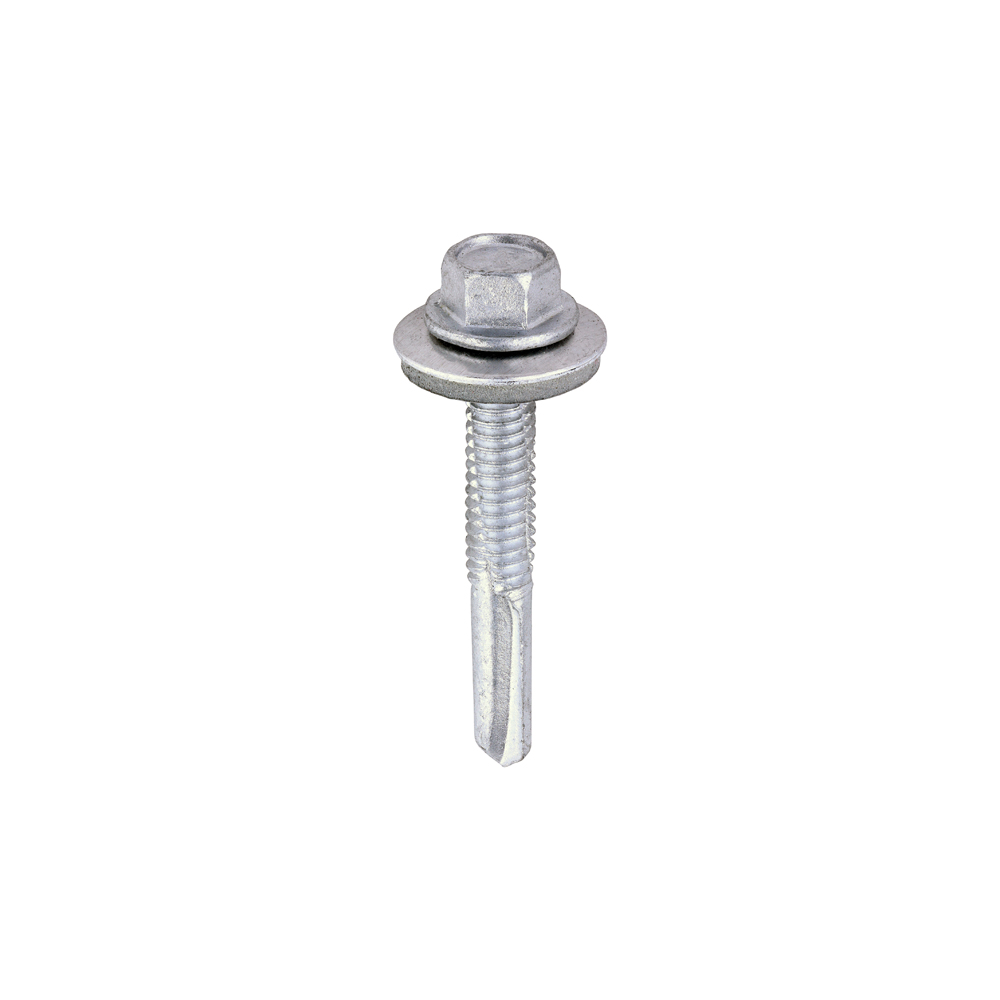 Hex Head Self Drilling Screws with Bonded Washer (Drilling Heavy Steel)