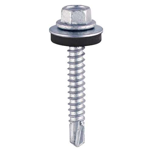 Hex Head Self Drilling Screws with Bonded Washer (Drilling Light Steel)
